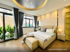 Bán nhà 3 tầng hẻm xe hơi sau căn mặt tiền Lê Văn Thọ 5.2 x 9m 3 PN 3 WC sân thượng siêu rộng