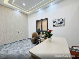 Bán gấp siêu phẩm xây mới cạnh Emart Phan Huy Ích, hẻm ô tô, 58.3m2, ngang 5m rất rộng, tặng full nội thất