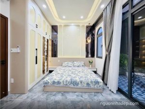 Bán gấp siêu phẩm xây mới cạnh Emart Phan Huy Ích, hẻm ô tô, 58.3m2, ngang 5m rất rộng, tặng full nội thất