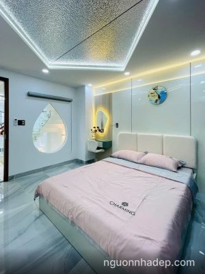 Siêu phẩm nhà phố 4 tầng (162.6m2) hẻm ô tô Lê Văn Thọ P9 Gò Vấp khu nhà cao tầng văn minh