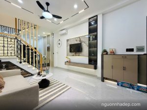 Nhà mới siêu đẹp hẻm xe hơi gần Emart Phan Huy Ích SHR hoàn công đầy đủ, full tiện ích