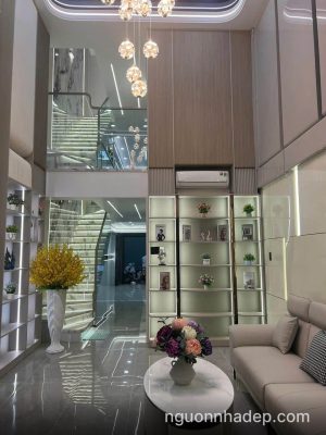 Siêu phẩm 5 tầng đường Nguyễn Văn Khối P9 Gò Vấp 4x20m có gara ô tô, thang máy, thiết kế hiện đại