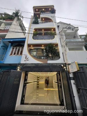 Siêu phẩm 5 tầng đường Nguyễn Văn Khối P9 Gò Vấp 4x20m có gara ô tô, thang máy, thiết kế hiện đại