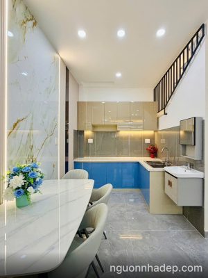 Lên sóng căn nhà xây mới hẻm 15/ Đường số 59. P14 Gò Vấp ngay chợ Thạch Đà hẻm 3.5m