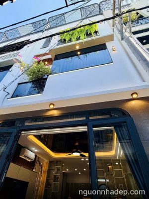 Lên sóng căn nhà xây mới hẻm 15/ Đường số 59. P14 Gò Vấp ngay chợ Thạch Đà hẻm 3.5m