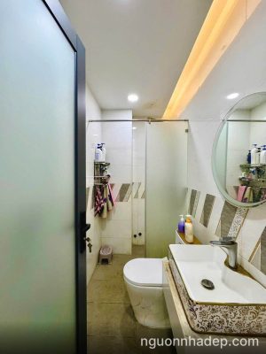Nhà đẹp xây mới 100% gần Quang Trung, P14 Gò Vấp, 3 tầng 3PN 3WC sân trước nhà 5m