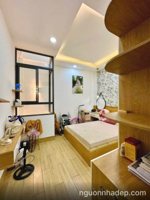 Nhà đẹp xây mới 100% gần Quang Trung, P14 Gò Vấp, 3 tầng 3PN 3WC sân trước nhà 5m