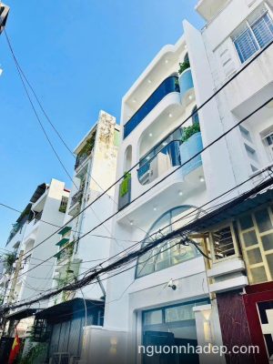 Siêu phẩm 4 tầng nở hậu đường Lê Văn Thọ, giảm mạnh 500tr, hẻm ô tô 4m sạch sẽ an ninh, full nội thất